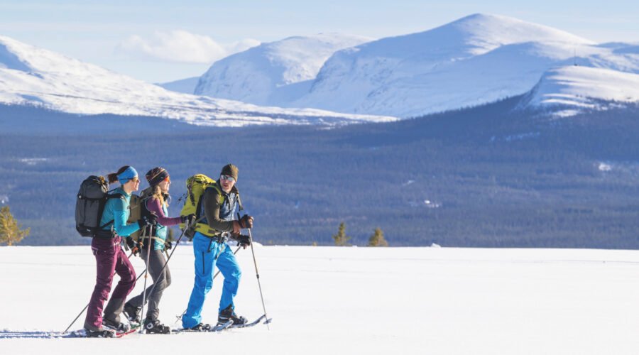 Snowshoeing